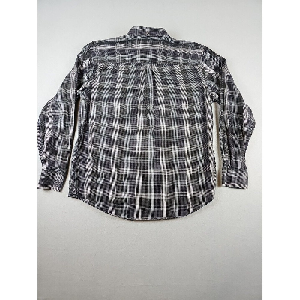 Ben Sherman Shirt Men's Size L Black Check Long Sleeve Button Down Pocket Shirt - Picture 9 of 15